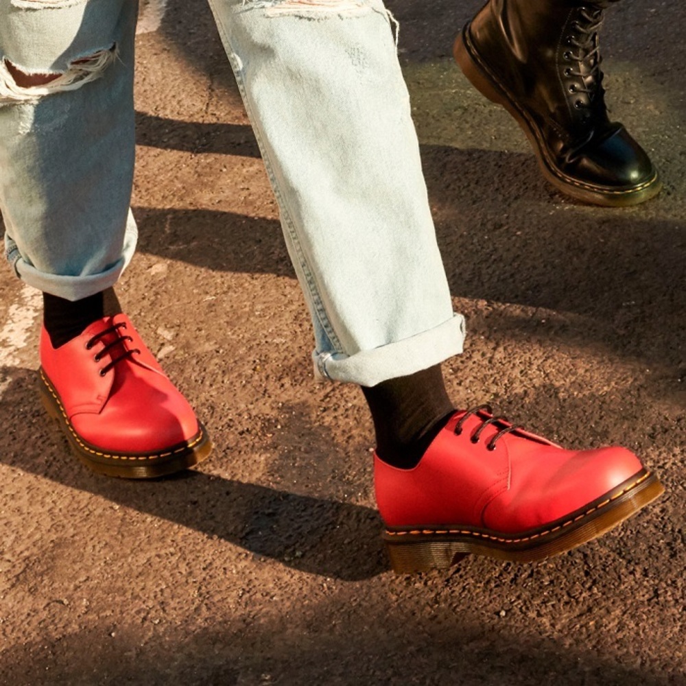 RARE red 1461 Dr Martens